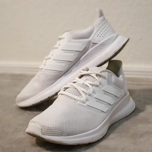 Women's Adidas Runfalcon (White)